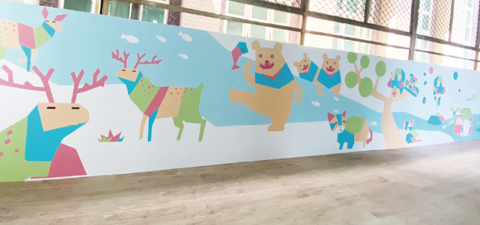 幼兒園入口形象與班級識別設計