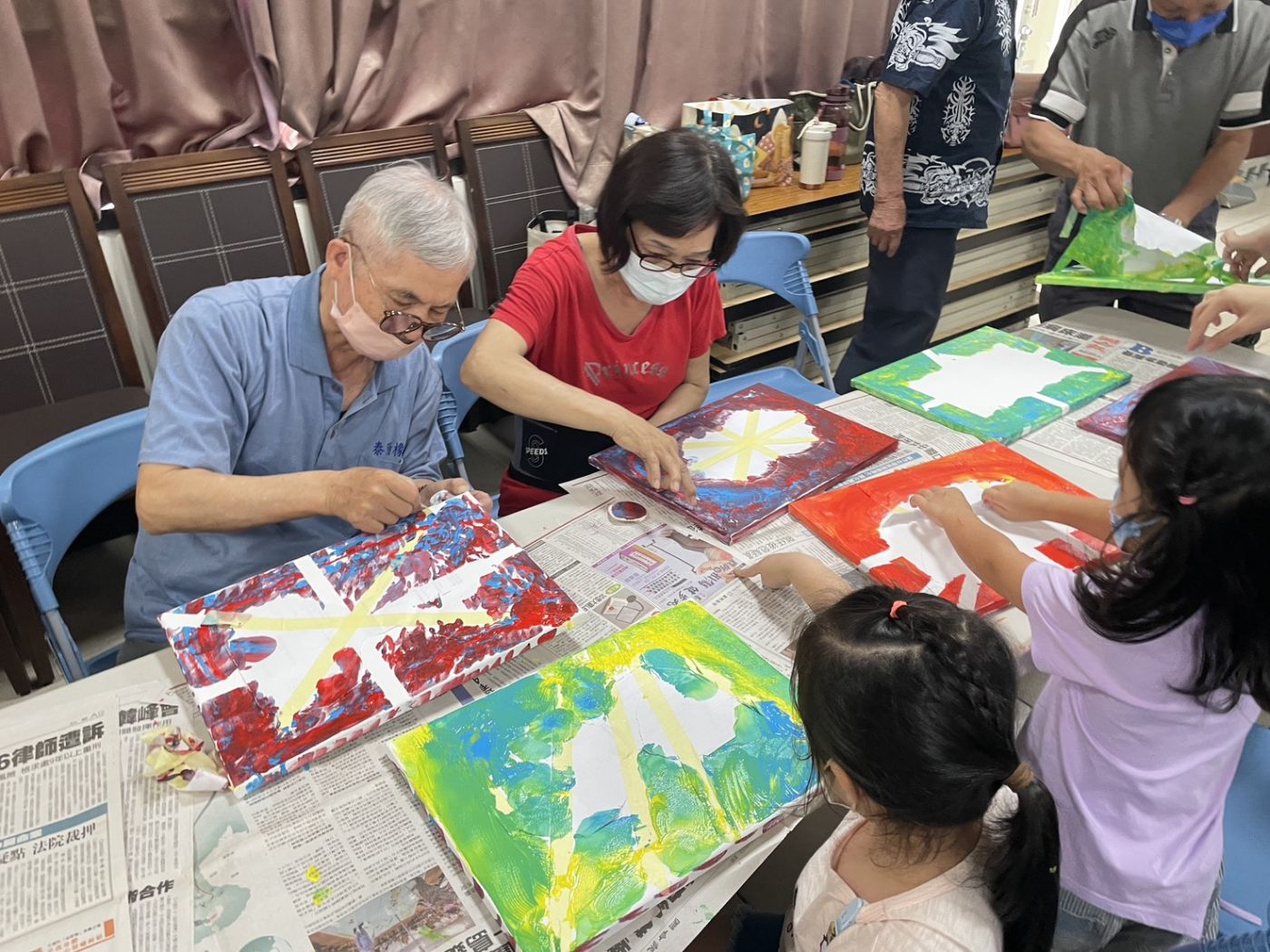 河神衛生所長者藝術課程活動紀錄